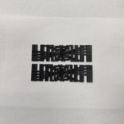 Tesla Plaid Badge Car Rear Trunk Lid Nameplate Emblem