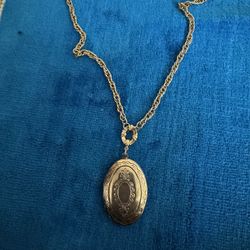 Necklace, Four Photo Engraved Locke