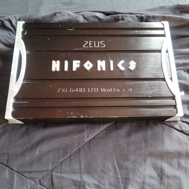 Hifonics ZXi 6410 170 Watts x 4 for Sale in Orange, CA - OfferUp