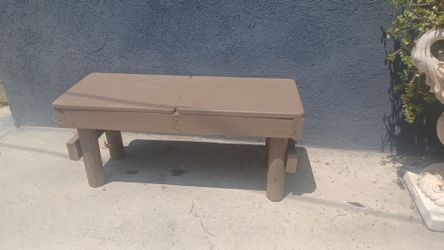 Small rustic bench $10