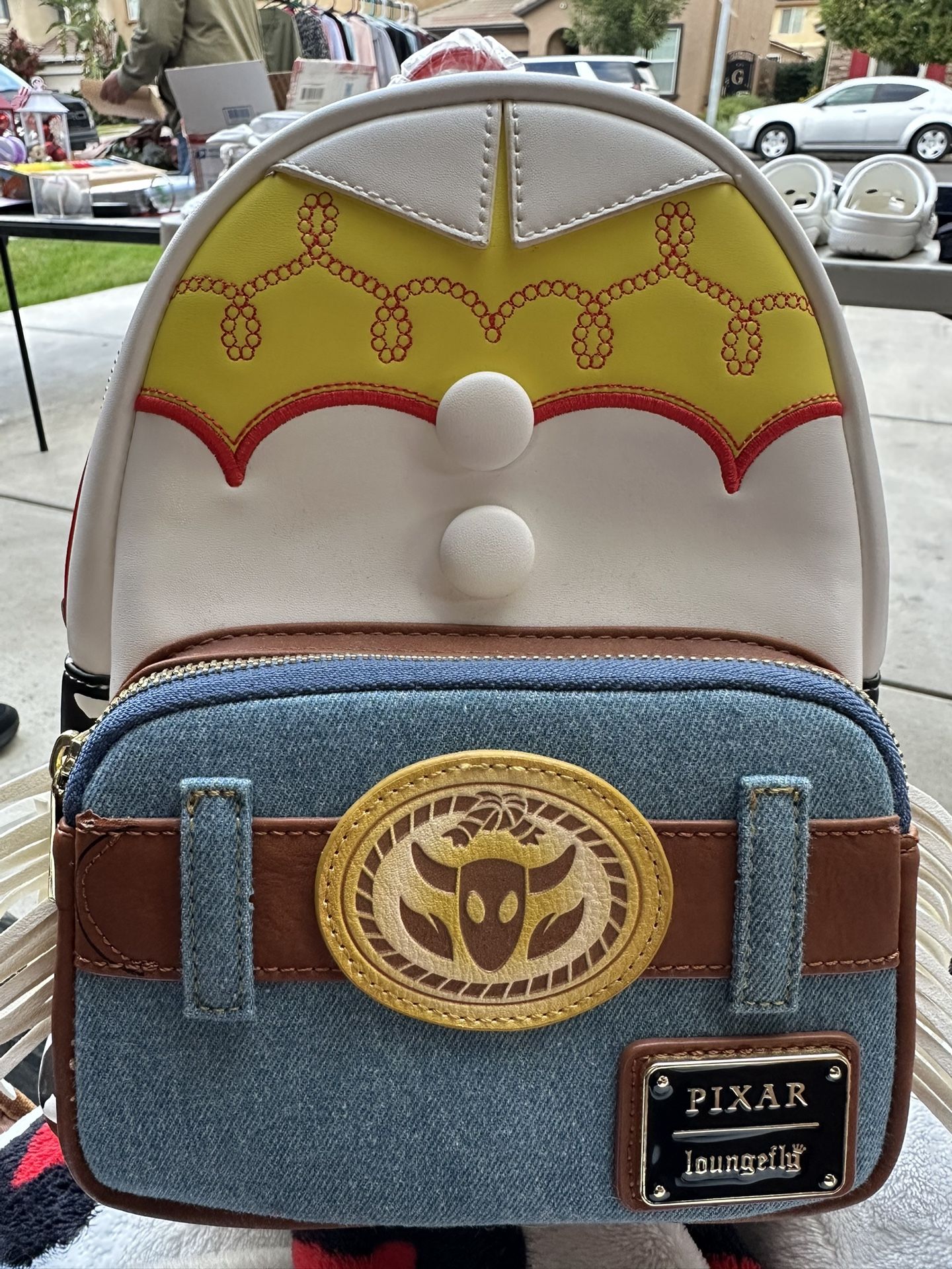 Loungefly Jesse Backpack & Bullseye Wallet