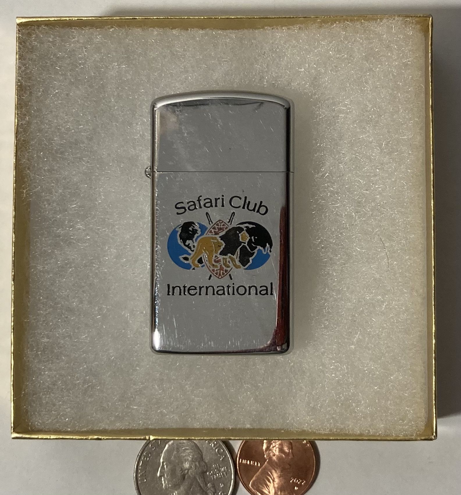 Vintage Zippo Safari Club International