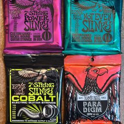 Electric & Acoustic Guitar Strings 