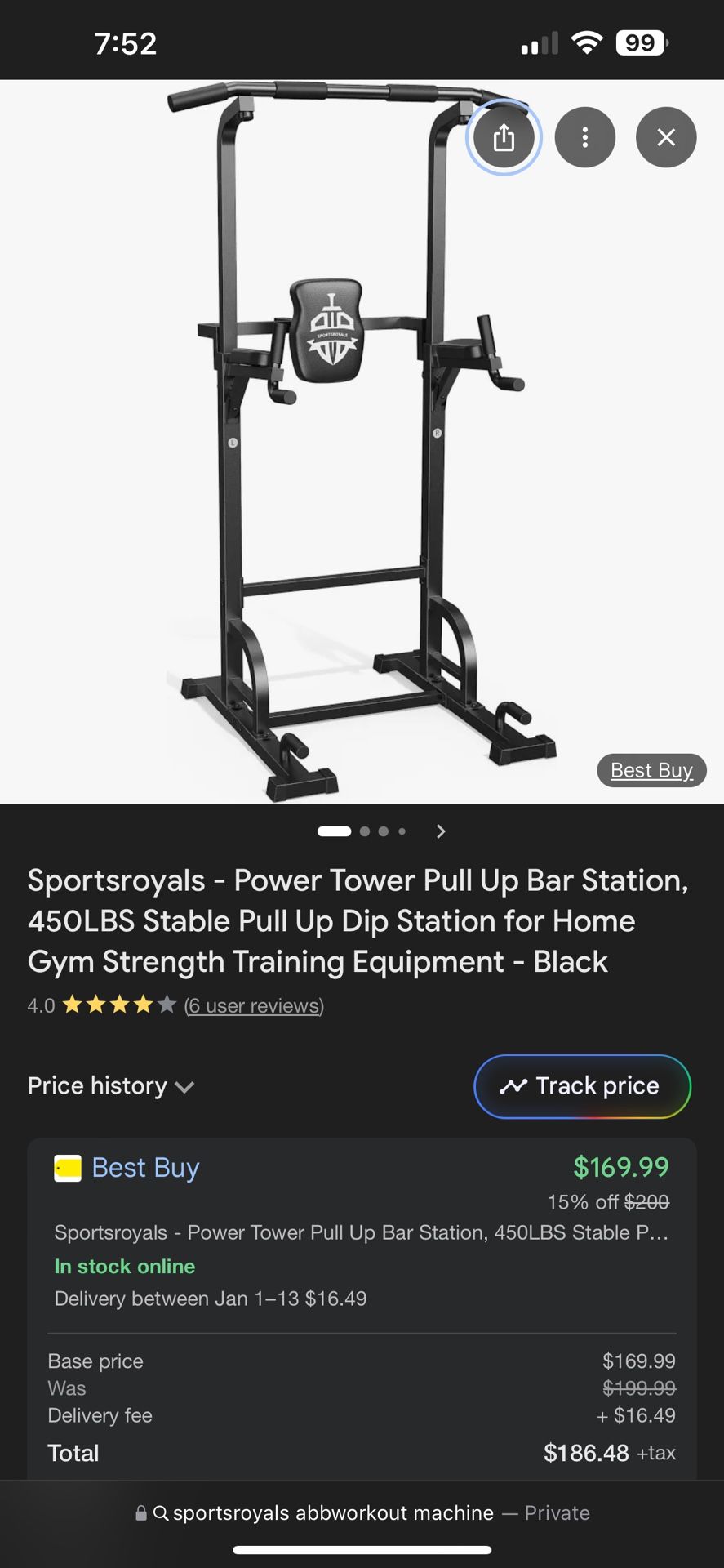 Pull Up Bar Station / Gym Equipment