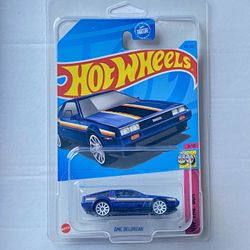 Hot Wheels DMC DeLorean HW The 80’s 8/10 Blue