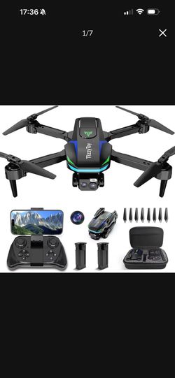 Brand new in box Drone with Dual 1080P FHD Cameras for Beginners, Adults & Kids, WiFi FPV, Under 249g, 90° Adjustable Shock-Absorbing Lens, 26-Min Fli