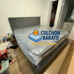 NEW MATTRESS KING SIZE PLUSH WITH BOX SPRING