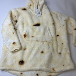 Wearable Blanket Burrito Flour Tortilla Winter Fleece Wrap For Kids 