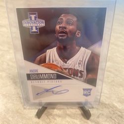 Andre Drummond Auto Card 