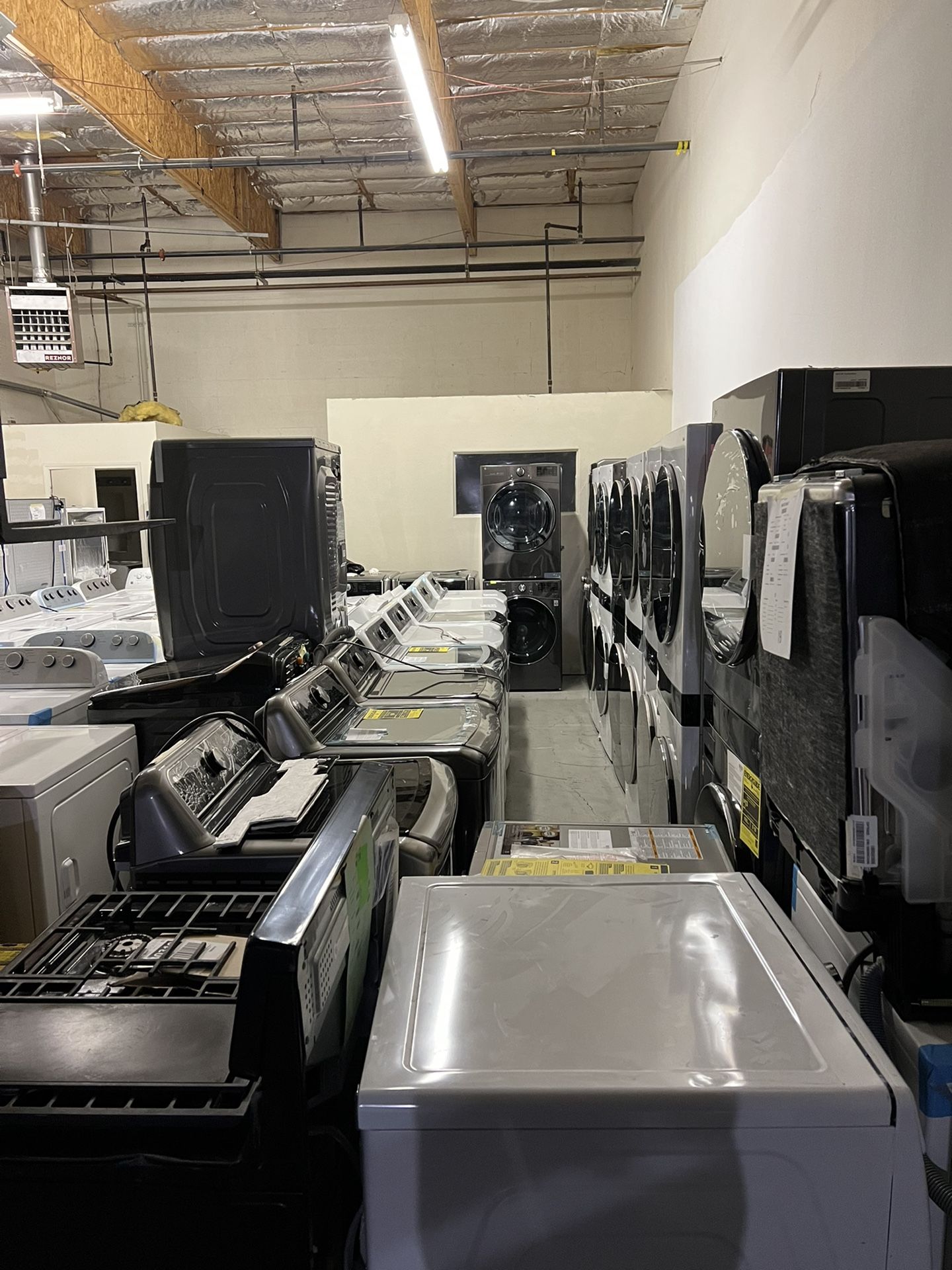 Washer Dryer Dishwasher Refrigerator