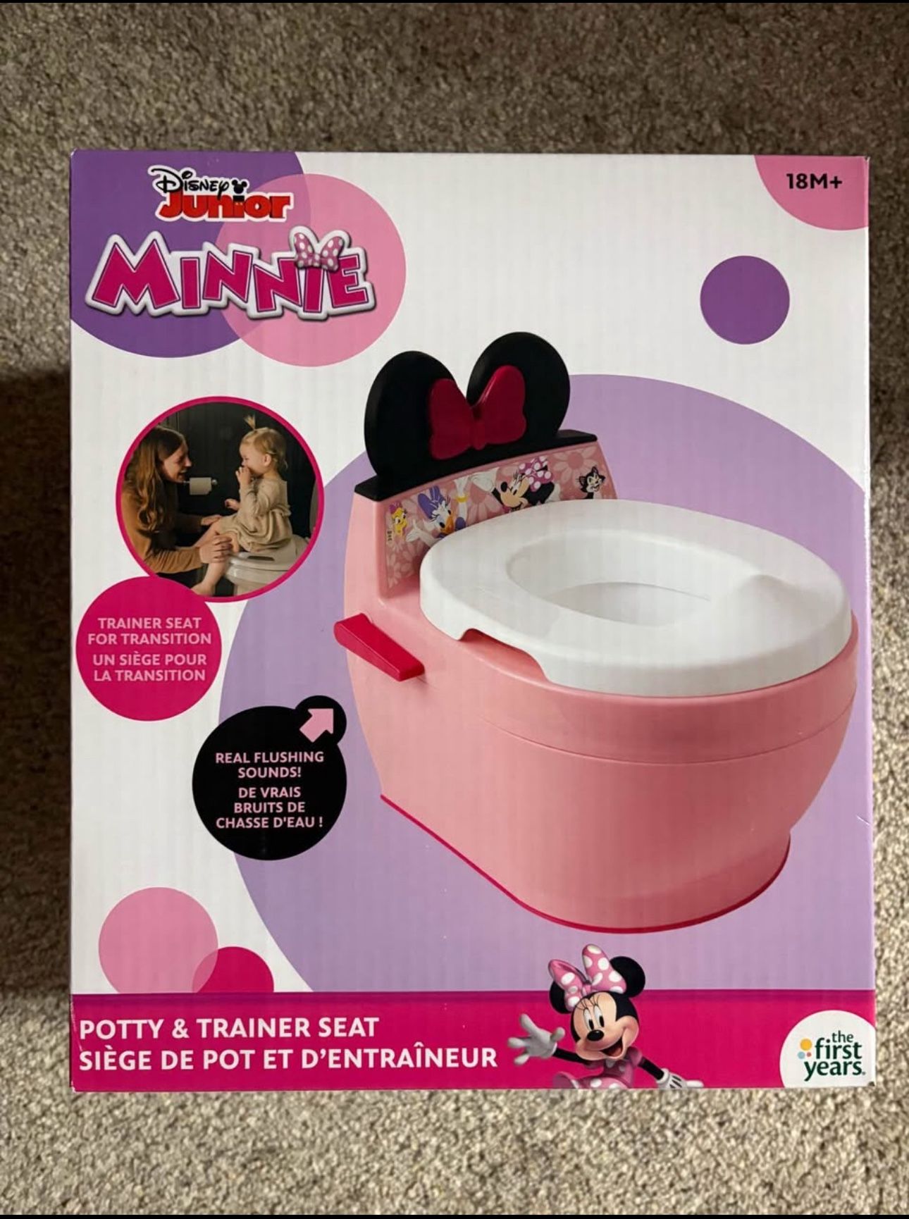 Minnie Mouse Toilet Trainer