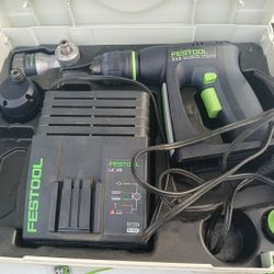 Festool drill with 2 Dead Batteries + charger - trades welcome