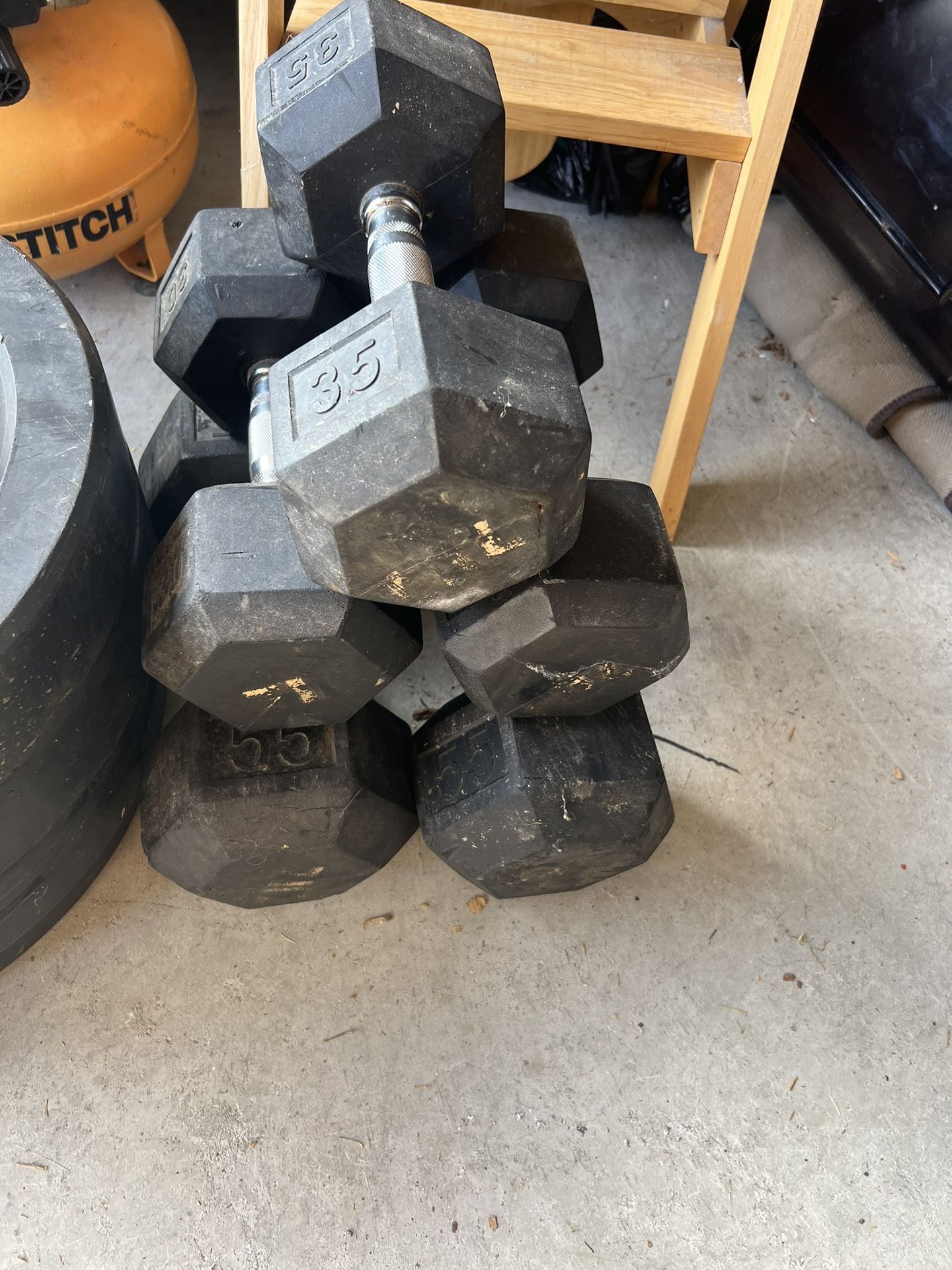 Rogue Plates And Dumbbells 