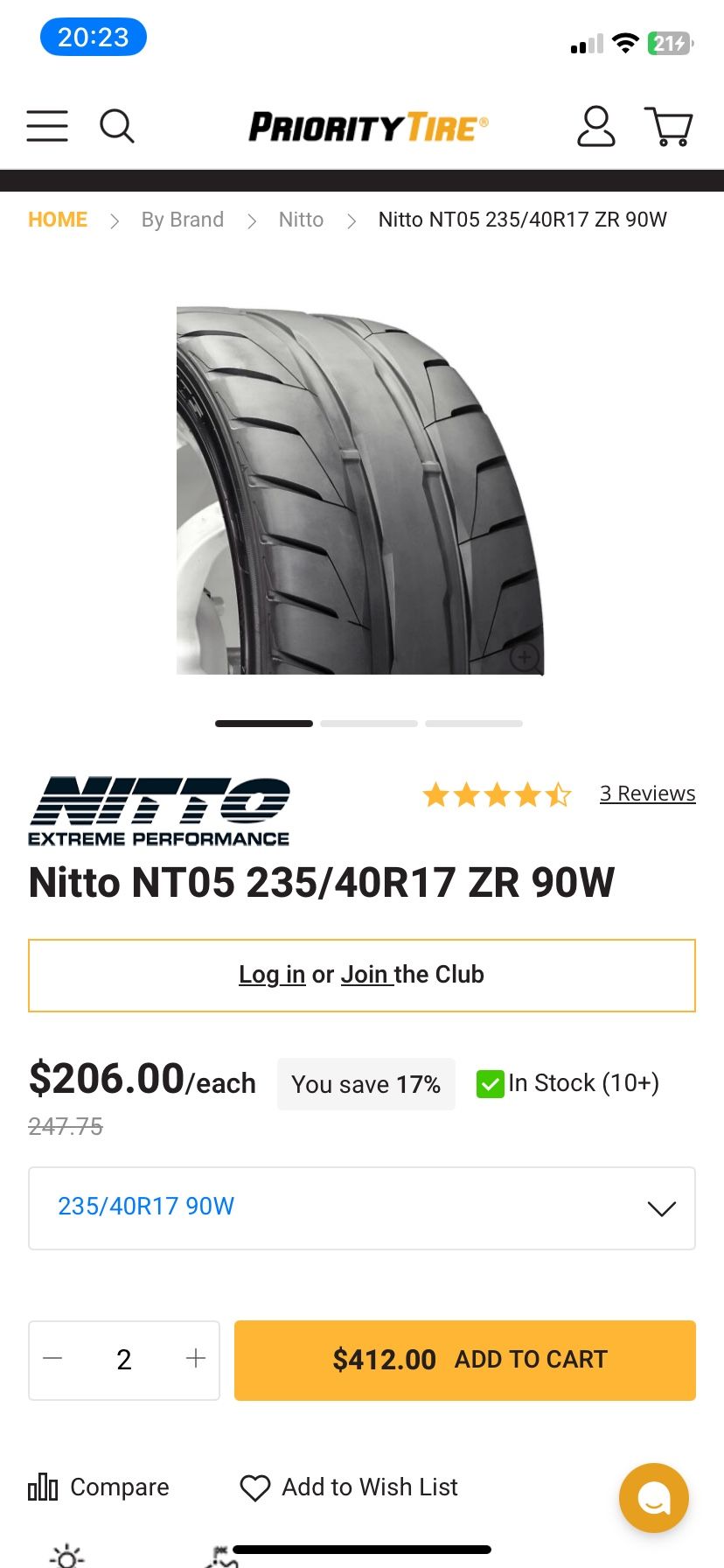 New Tire