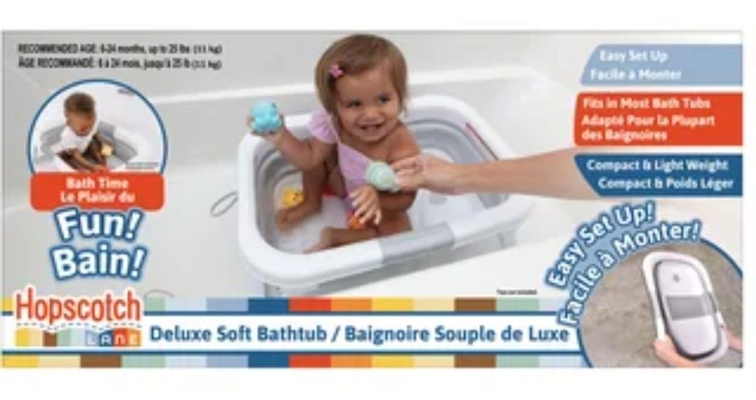 π Hopscotch Lane Deluxe Baby Bathtub -$40