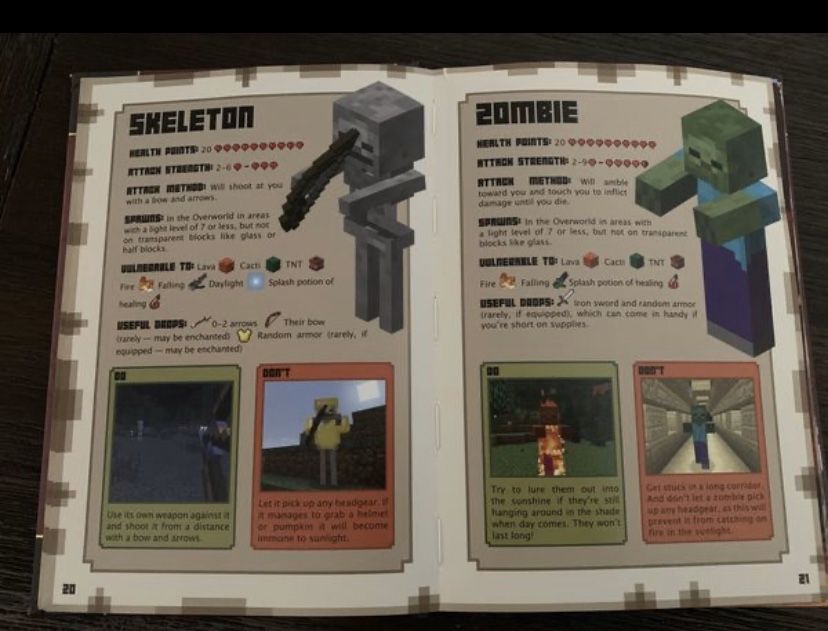 Minecraft Combat book