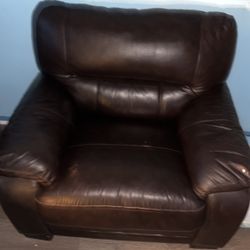 Leather Couch 