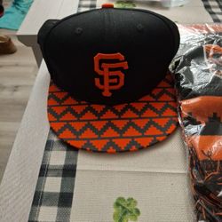 Snapback Hat And Scarf 