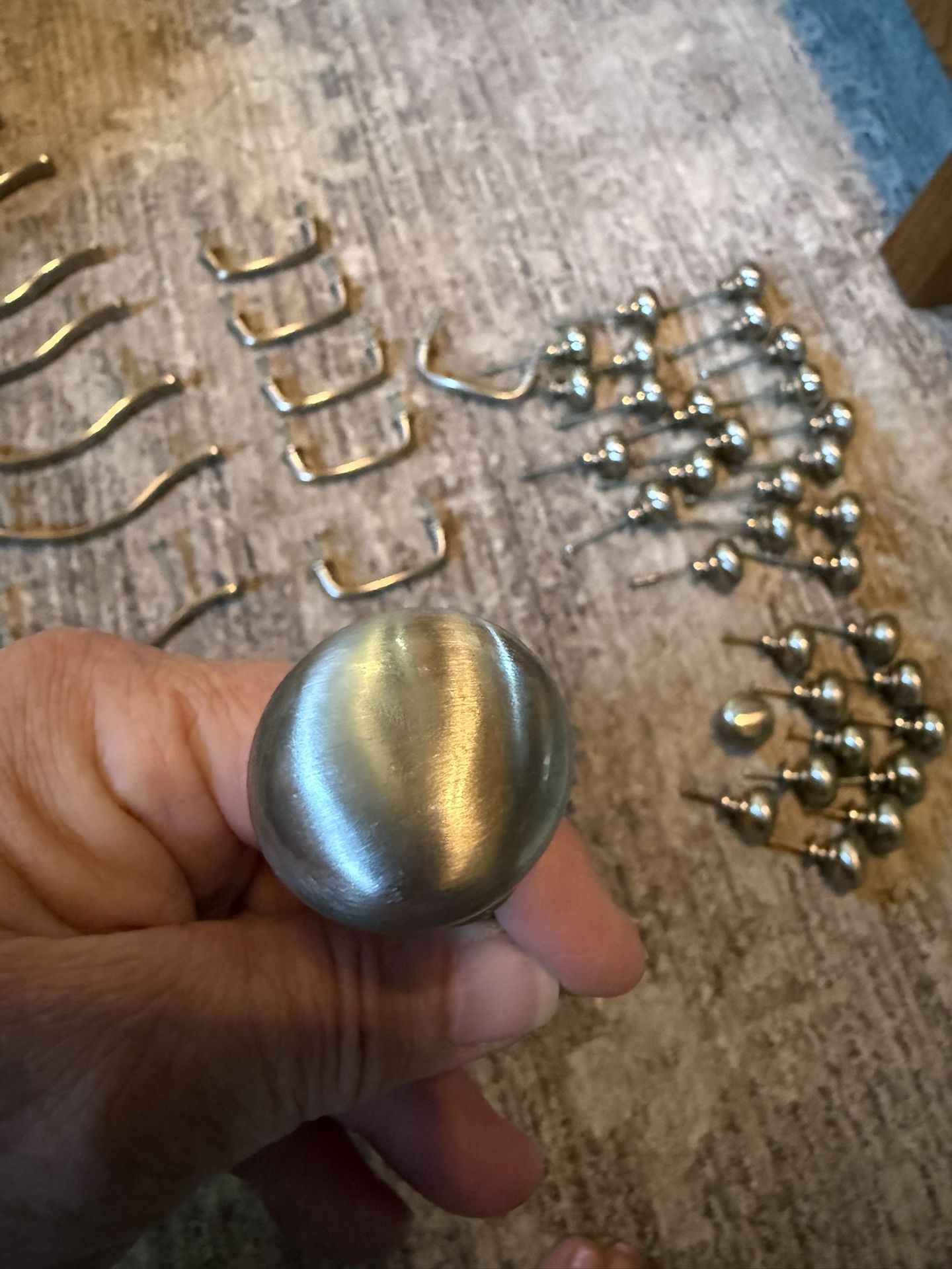 Brushed Nickel Drawer/Cabinet Knobs and pulls