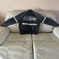 Real Leather Seahawk Jacket 
