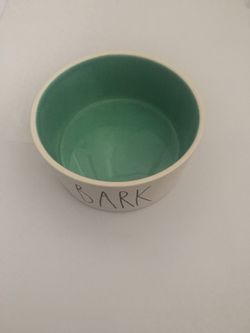 Rae Dunn dog bowl