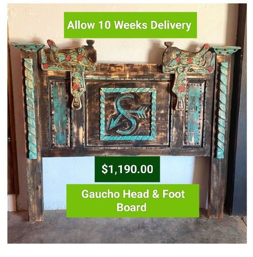 Gaucho Head & Foot Board Custom -Made