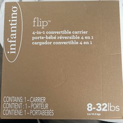 Infantino Flip 4-in-1 Convertible Carrier baby carrier.