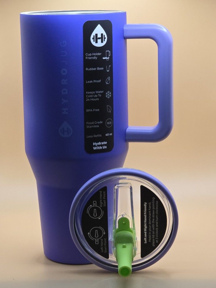 40 Oz TUMBLER HOT AND COLD