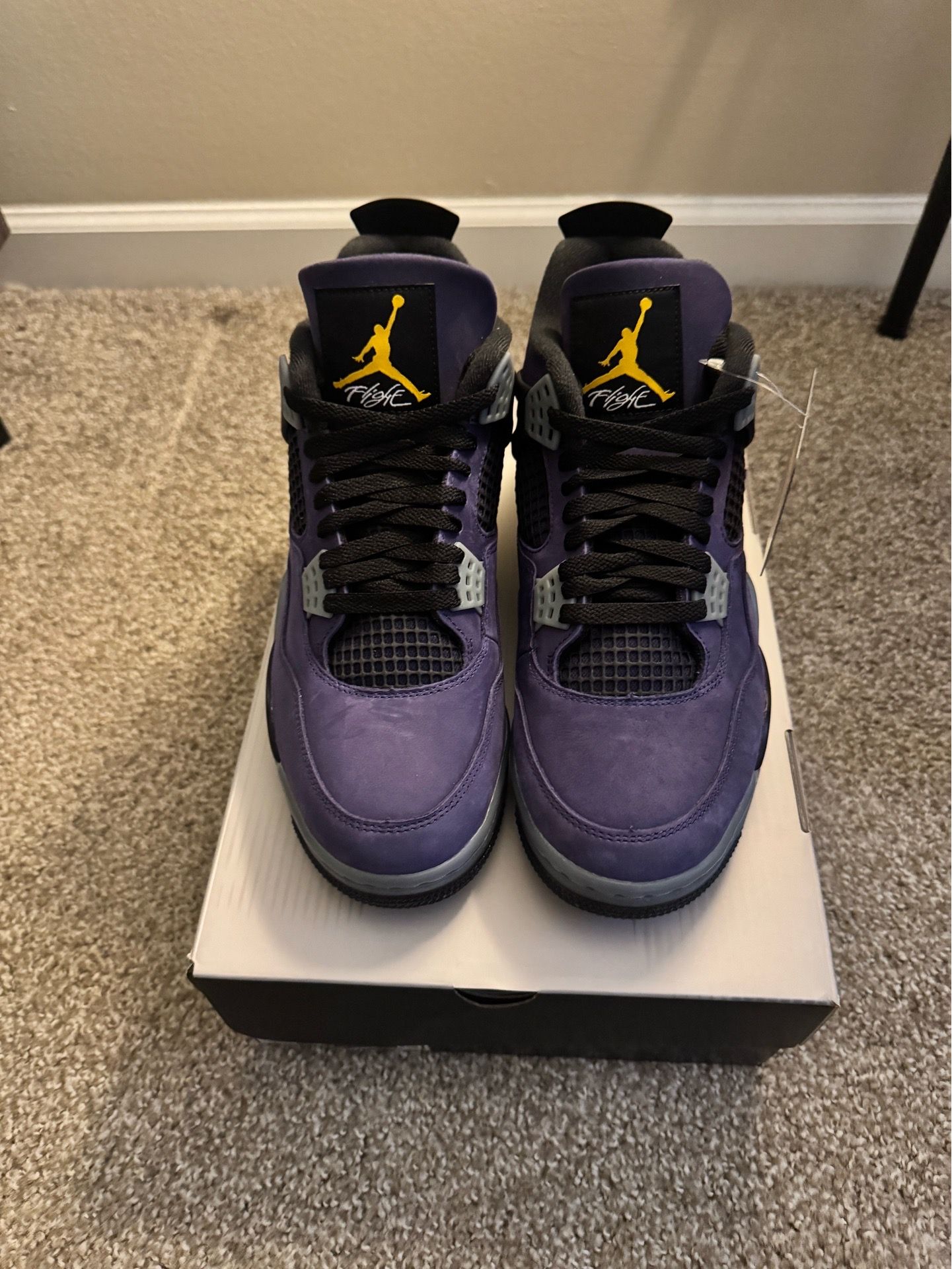 Jordan 4 Imperial Puple “Lakers”