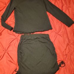 XL Black 2 Piece Set 