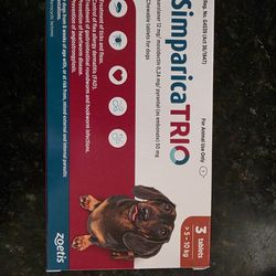 New Dog  Chews Trio For  Flea/Tick