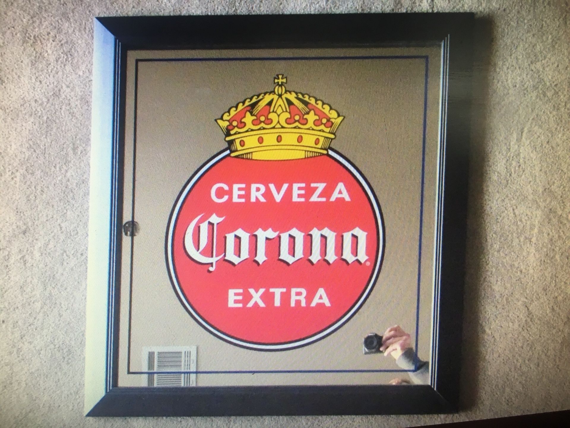 Corona extra Nostalgic beer sign bar mirror