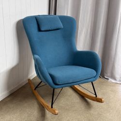 Clean and comfy rocking armchair