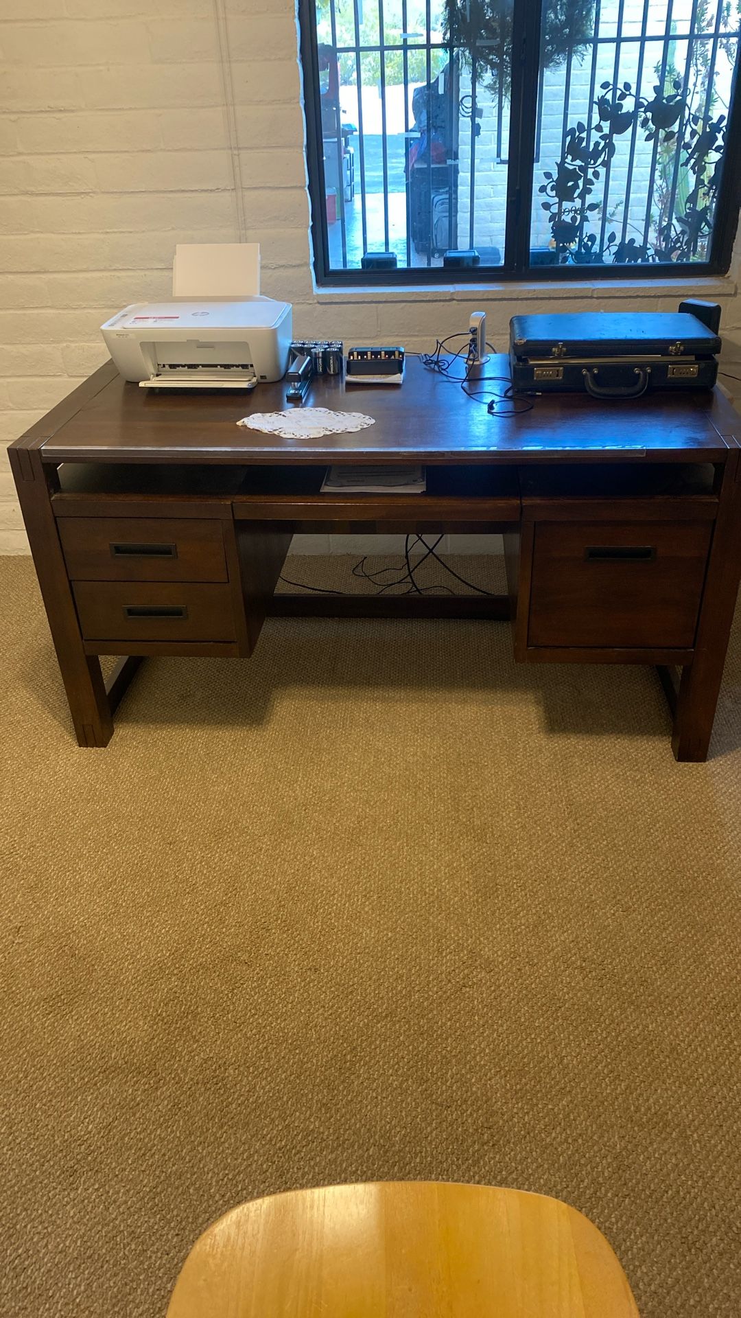 Wood Executive Desk