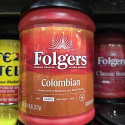 Folgers Colombian 9.6 Oz