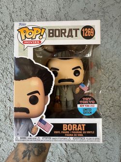 Borat 1269 Funko Pop Toy Tokyo New York 2022 Limited Edition