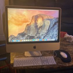iMac 24inches 4gb Ram 256 SSD 