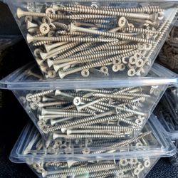 New 5Lbs Box 3½" Exterior Screws,  $20 Each Box.