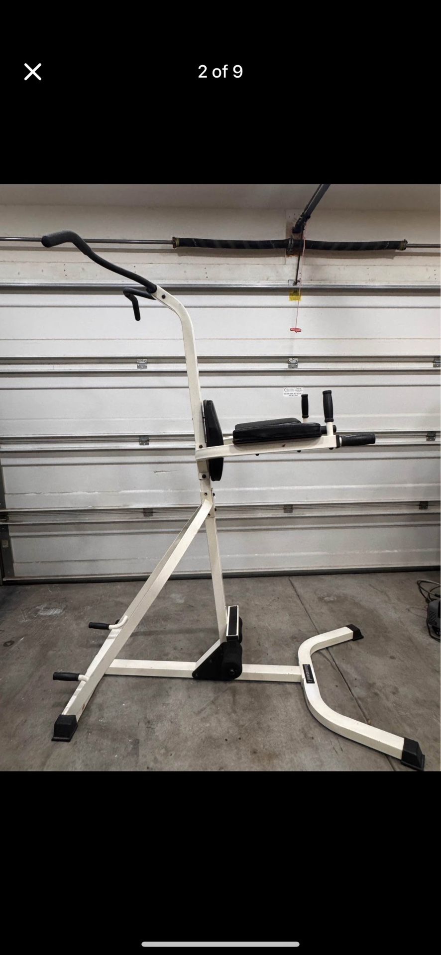 Power Tower Dip Station Pull Up Bar