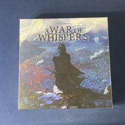 A War Of Whispers Board Game Still In The Shrink Wrap!!!!!