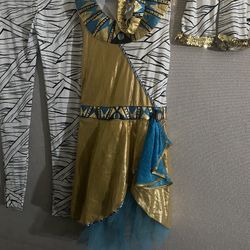 Cleopatra Dress Costume Size14/16 For Girl