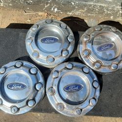 Yes Available  Ford Super Duty  F-250 F-350 Full Size  8 Lug Factory Stock Center Caps  Great Condition Parts