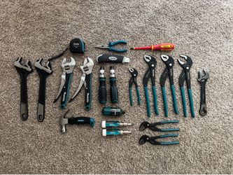 Makita Various Hand Tools Set