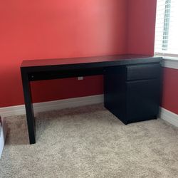Desk – Black IKEA – Fair Condition