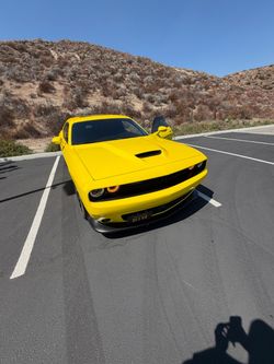 2019 Dodge Challenger Yellow Muscle Car