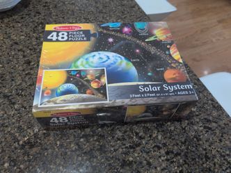 Melissa and Doug 48 piece floor puzzle solar system