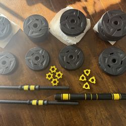 Adjustable Dumbbells Set