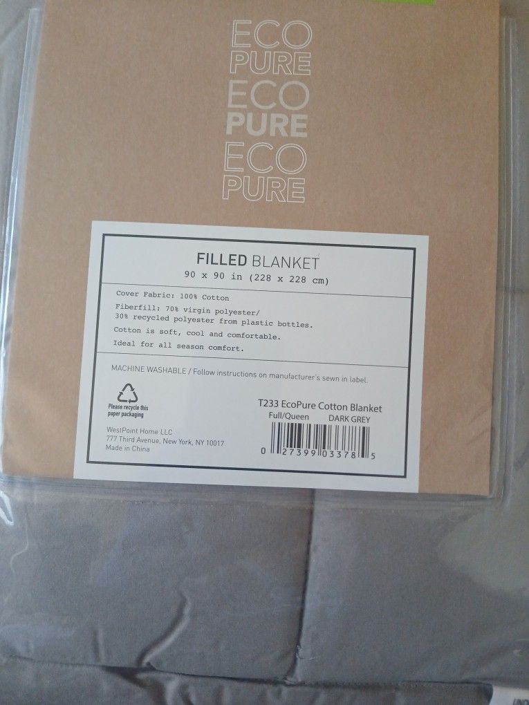 Eco Pure Full/ Queen Blanket