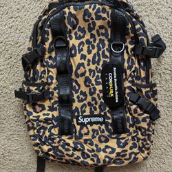 Supreme Leopard Backpack SS20