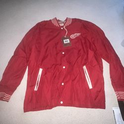 MITCHELL&NESS DETROIT REDWINGS NHL RARE VINTAGE JACKET 